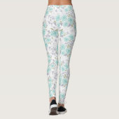 Leggings Mosaïque, fleurs (Dos)