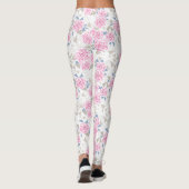 Leggings Mosaïque, fleurs (Dos)