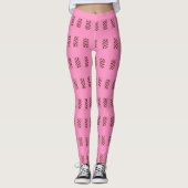 Leggings Mosaïque géométrique (Devant)