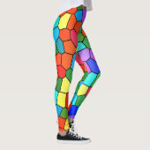 Leggings Mosaïques arc-en-ciel (Droite)