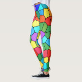 Leggings Mosaïques arc-en-ciel (Gauche)