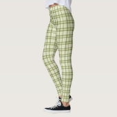 Leggings Moss Green Plaid (Gauche)