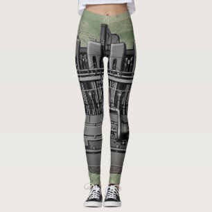 LEGGINGS MOTEUR MÉCANIQUE ROBOTIQUE WISCONSIN MOTEUR K-5