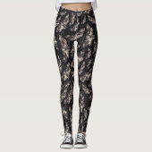 Leggings Moth Moth Goth Gothic Carving Alternative (Devant)