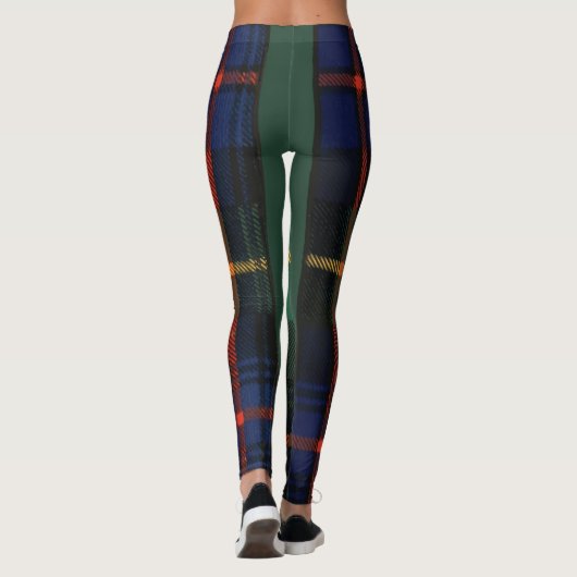 Leggings Motif-1 plaid (Dos)