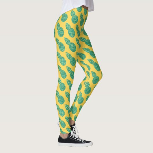 Leggings Motif 2 d'ananas (Droite)