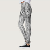Leggings Motif 4Lian de peau de serpent (Gauche)
