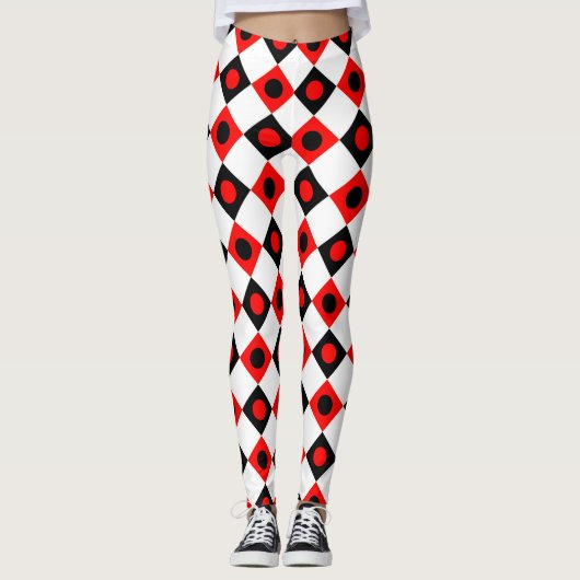 Leggings Motif #95 de diamant (Devant)