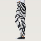 Leggings Motif à bandes Zebra (Gauche)