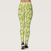 Leggings Motif à poires vertes (Dos)
