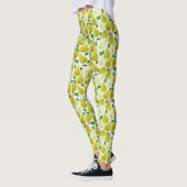 Leggings Motif à poires vertes (Gauche)