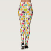Leggings motif à pois (Dos)