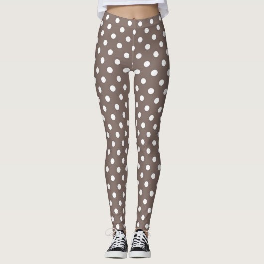 Leggings Motif à pois (Devant)