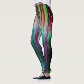 Leggings Motif à rayures colorées (Gauche)