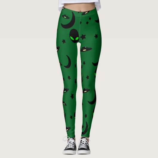 Leggings Motif à thème Alien (Devant)