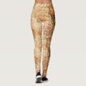 Leggings Motif à vapeur celestial de Mandala (Dos)