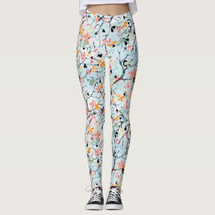 Leggings motif Abstrait