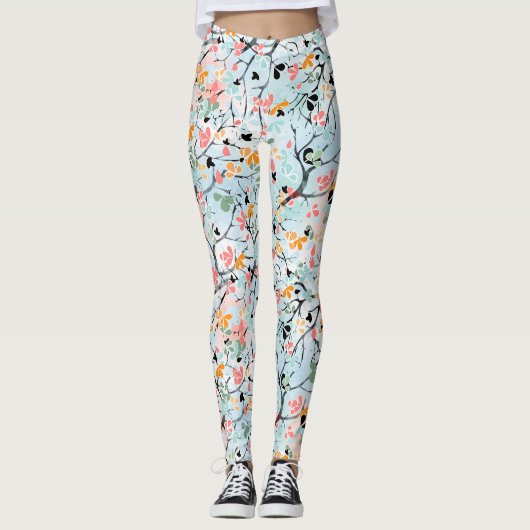 Leggings motif Abstrait (Devant)