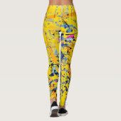 Leggings motif Abstrait (Dos)