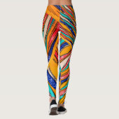 Leggings motif Abstrait (Dos)