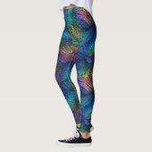 Leggings Motif Abstrait 01 (Gauche)