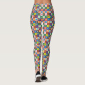 Leggings Motif Abstrait 220524 (Dos)