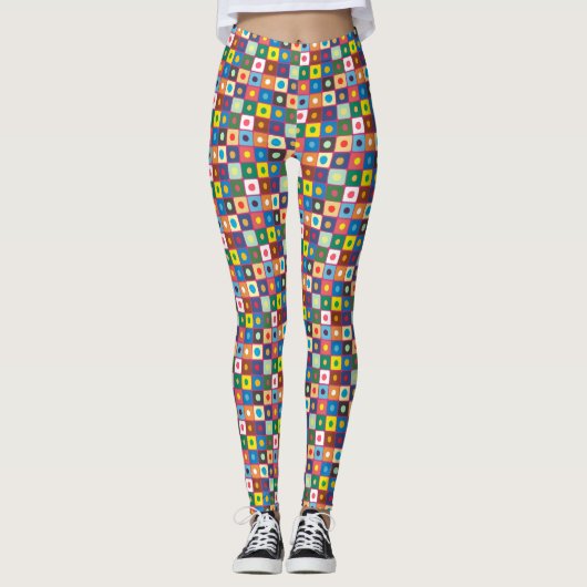 Leggings Motif Abstrait 220524 (Devant)