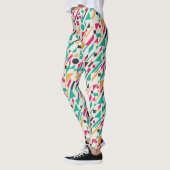 Leggings Motif abstrait 3 (Gauche)