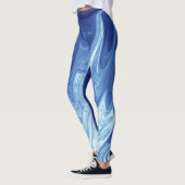 Leggings Motif abstrait aquarelle (Gauche)