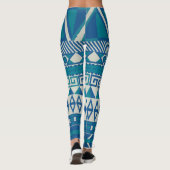 Leggings Motif abstrait Aztec (Dos)