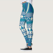 Leggings Motif abstrait Aztec (Gauche)
