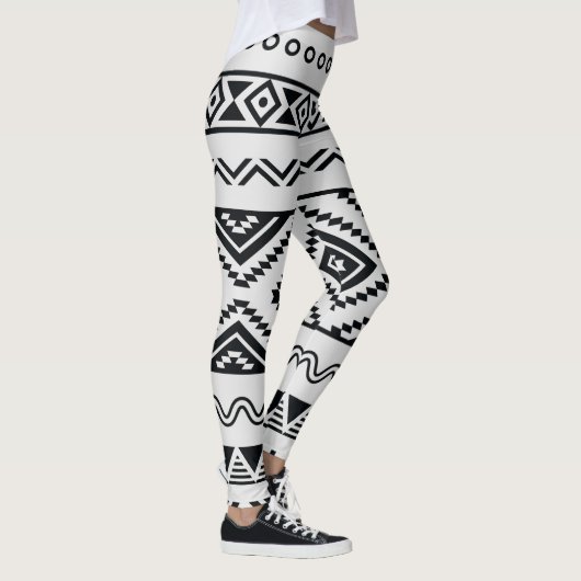 Leggings Motif abstrait Aztec mexicain (Droite)