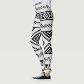 Leggings Motif abstrait Aztec mexicain (Gauche)