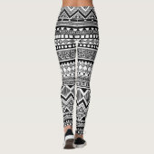 Leggings Motif abstrait Aztec mexicain (Dos)