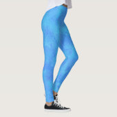 Leggings Motif Abstrait bleu (Droite)