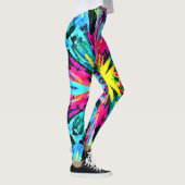Leggings Motif Abstrait coloré (Droite)