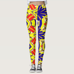 Leggings Motif abstrait coloré "Ratti_Creative_Arts"