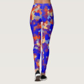 Leggings Motif Abstrait Crystal (Dos)