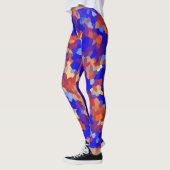 Leggings Motif Abstrait Crystal (Gauche)