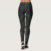 Leggings Motif Abstrait Diamond, (Dos)