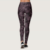Leggings Motif abstrait en marbre (Dos)