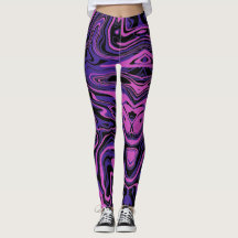 Motif Abstrait Fluid violet électrique