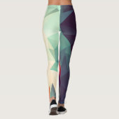 Leggings Motif Abstrait géométrique (Dos)