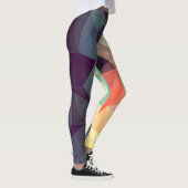 Leggings Motif Abstrait géométrique (Droite)