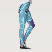 Leggings Motif Abstrait Giraffe (Droite)