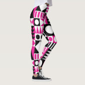Leggings Motif abstrait moderne du milieu du siècle. (Droite)