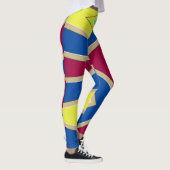 Leggings Motif abstrait multicolore "Ratti_Creative_Arts" (Droite)