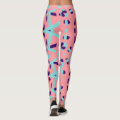 Leggings Motif abstrait multicolore "Ratti_Creative_Arts" (Dos)