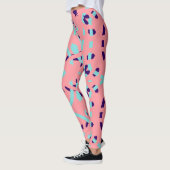 Leggings Motif abstrait multicolore "Ratti_Creative_Arts" (Gauche)