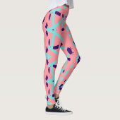 Leggings Motif abstrait multicolore "Ratti_Creative_Arts" (Droite)